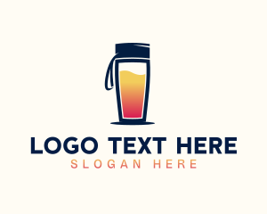 Container - Water Beverage Tumbler logo design