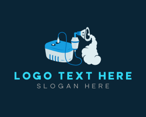 Medical Nebulizer Machine logo design