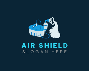 Medical Nebulizer Machine logo design