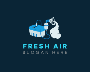 Medical Nebulizer Machine logo design