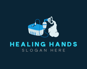 Medical Nebulizer Machine logo design