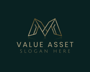 Asset - Premium Finance Firm Letter M logo design