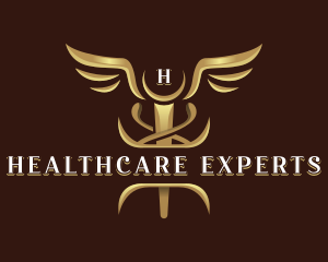 Caduceus Medical Hospital logo design