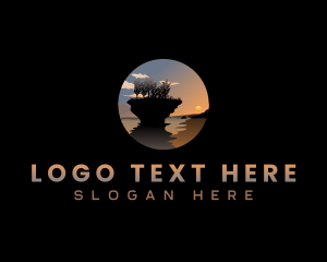 Outdoor - Michigan Landmark Travel logo design