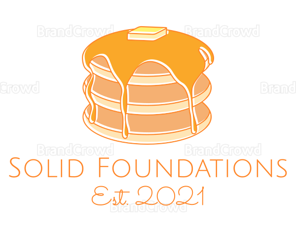 Doodle Pancake House Logo