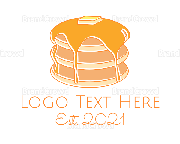 Doodle Pancake House Logo