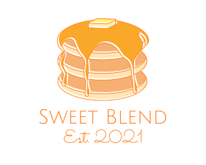 Syrup - Doodle Pancake House logo design