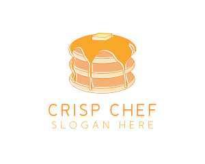 Sweet Pancake Syrup logo design