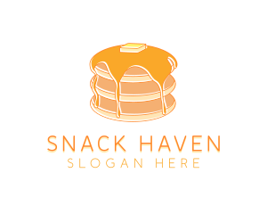 Sweet Pancake Syrup logo design