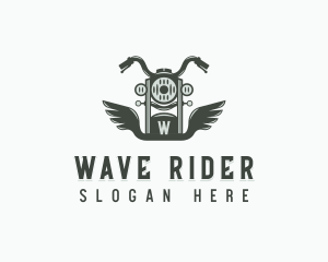 Motorcycle Rider Vehicle logo design