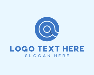 At - Technology App Letter A logo design