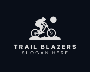 Sports Bicycle Cyclist logo design