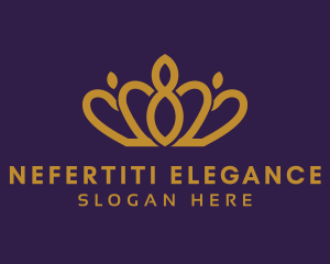 Elegant Tiara Jewel logo design