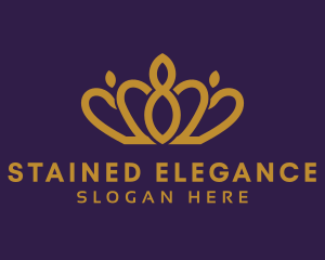 Elegant Tiara Jewel logo design