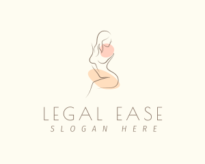 Plastic Surgeon - Sexy Nude Woman logo design