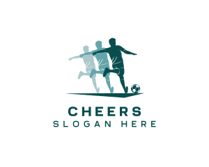 Soccer - Soccer Kick Ball League logo design