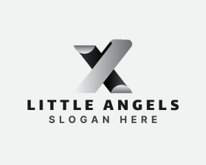 Letter X - Creative Media Publishing logo design
