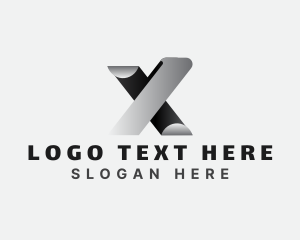 Letter X - Creative Media Publishing logo design