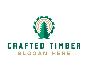 Woodwork - Woodworking Lumberjack Tool logo design