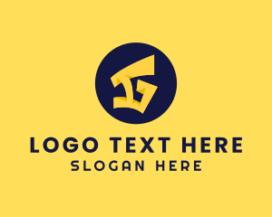 Letter G - Yellow Letter G logo design
