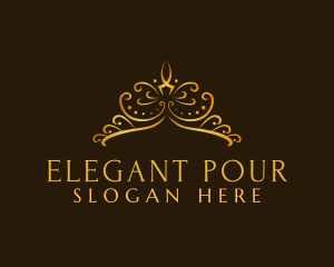 Elegant Royal Crown logo design