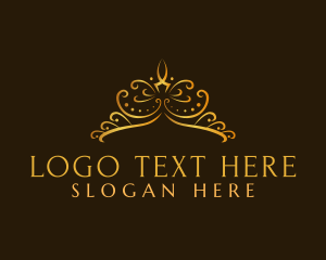 Pageant - Elegant Royal Crown logo design