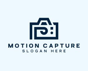 Footage - Camera Film Recording logo design