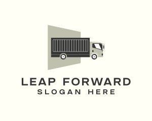 Forwarding Truck Logistics logo design