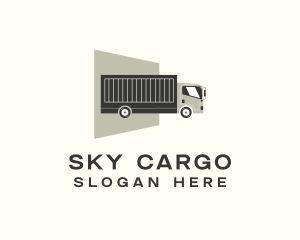 Forwarding Truck Logistics logo design