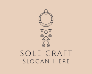 Bohemian Dangling Earring  logo design