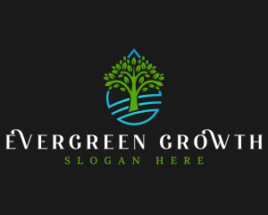 Tree Forest Plant logo design