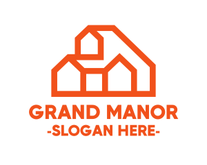 Orange Hill House  logo design