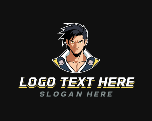 Mascot - Manga Cosplay Man logo design
