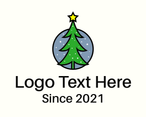 Winter - Christmas Tree Decor logo design