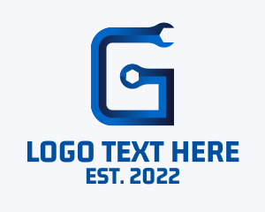 Maintenance Tool Letter G Logo