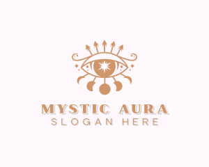 Mystical Moon Eye logo design