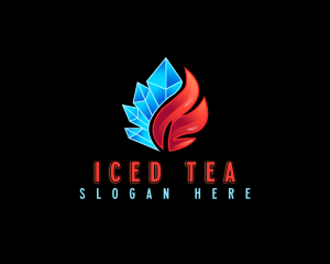 Thermal Fire Ice logo design