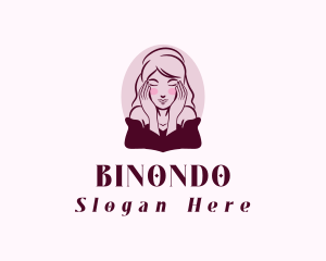 Woman - Woman Face Beauty logo design