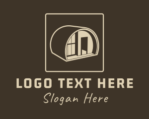 Tiny House Cabin Logo