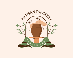 Handmade Artisan Pottery logo design