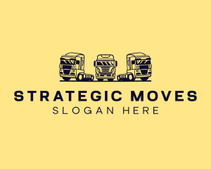 Logistics Fleet Vehicle logo design