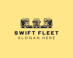 Fleet - Logistics Fleet Vehicle logo design