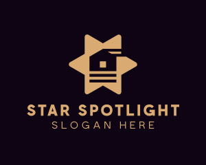 Star House Real Estate logo design