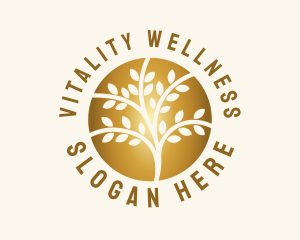 Nature Plant Wellness logo design