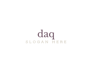 Upscale Minimalist Brand Logo