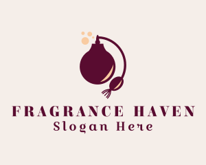 Scented - Scent Perfume Bottle logo design