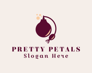 Scent Perfume Bottle logo design