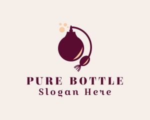 Bottle - Scent Perfume Bottle logo design