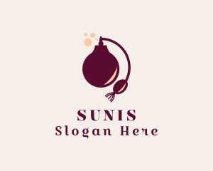 Scent Perfume Bottle logo design