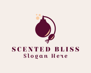 Fragrance - Scent Perfume Bottle logo design